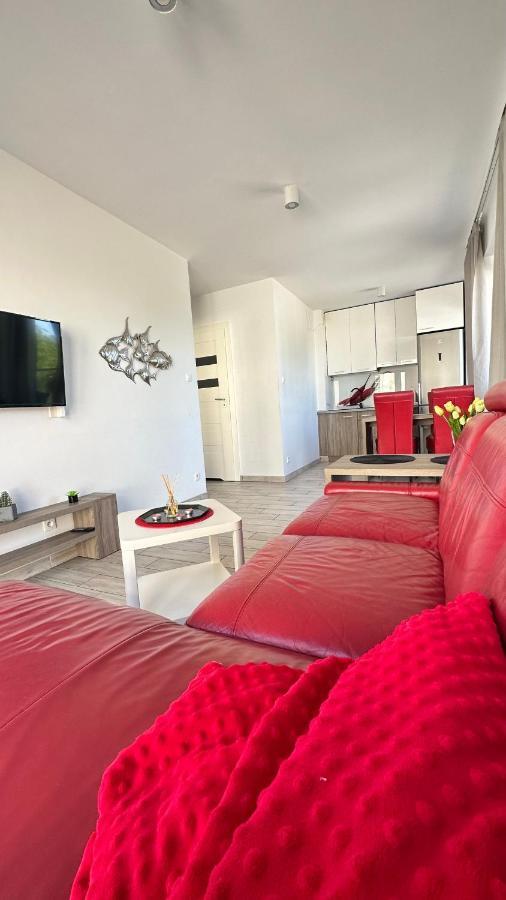 Apartament Red Mielno Appartement Mielno  Buitenkant foto